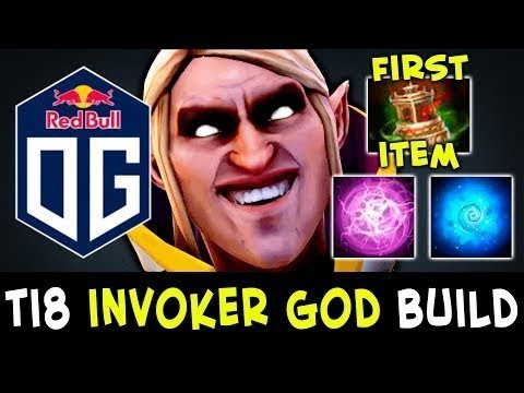 New OG Invoker GOD — TI8 surprize BUILD by Topson