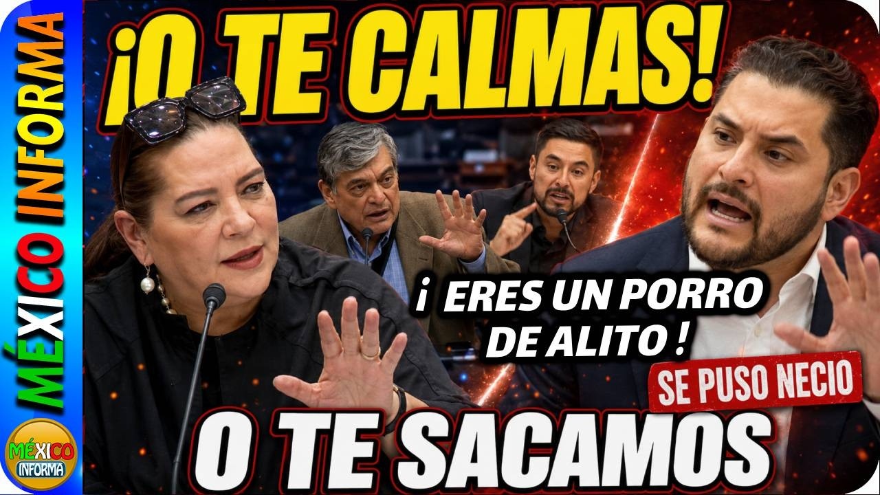 O TE CALMAS O LLAMAMOS A LA FUERZA PÚBLICA. SE HIZO LA VÍCTIMA EL PORRO DE ALITO. SE PUSO VIOLENTO.