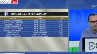 FACI PARIU: Doru Craciun are pariurile pe weekend » 17 variante!