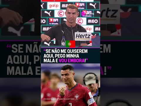 “SE NÃO ME QUISEREM […] VOU EMBORA!” CR7 MANDOU O PAPO RETO SOBRE A SELEÇÃO PORTUGUESA! #shorts