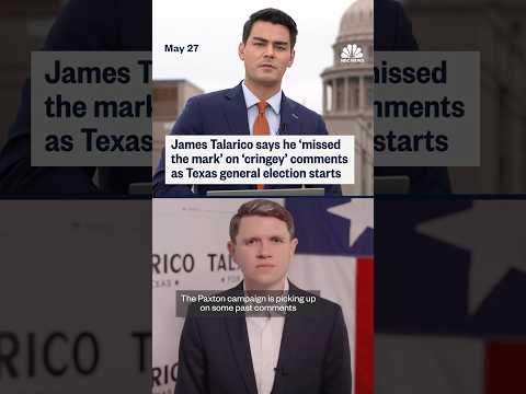 James Talarico says he 'missed the mark' on 'cringey' comments as Texas general election starts