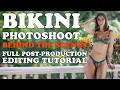 Bikini Photoshoot In Colombia Full Post Production Tutorial Mark Wallace Exploring Photography