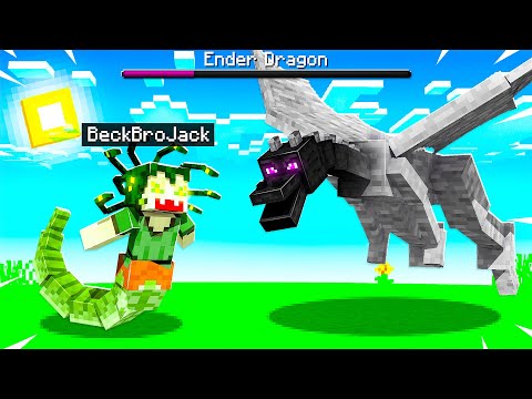 BeckBroJack - Playing as MEDUSA in MINECRAFT! (overpowered)