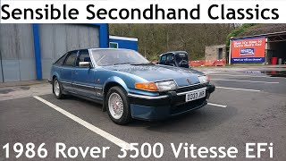 Sensible Secondhand Classics: 1986 Rover 3500 Vitesse EFi (SD1) at the Great British Car Journey!