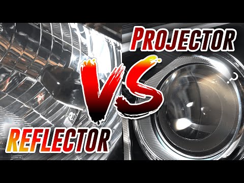 Quick tips before you replace your headlight - Projector vs Reflector