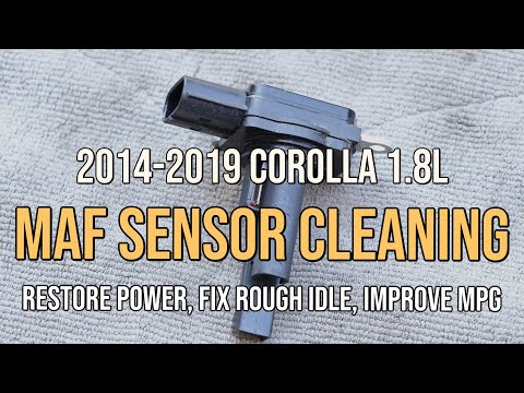 MAF Sensor Cleaning - Toyota Corolla 1.8L, 2014, 2015, 2016, 2017, 2018, 2019