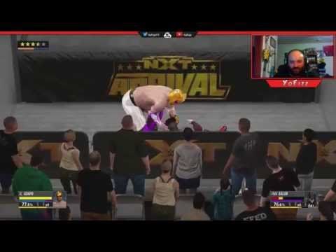 WWE 2K16 - MyCareer El Guapo vs Finn Balor NXT TITLE MATCH