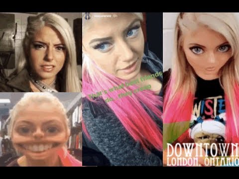 Best of WWE's Alexa Bliss 2017 (Funny and Cute Snapchat/Instagram Moments) PART 1