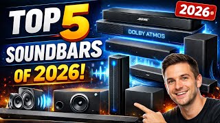 Top 5 Best Soundbars of 2026 🔊 | Best Dolby Atmos & Budget Soundbars Reviewed