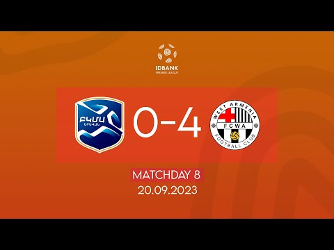 IDBank Premier League. Matchday 8. FC BKMA - FC West Armenia (20.09.2023)