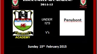 preview picture of video 'Risca Academy vs Penybont u12s 15.02.15'