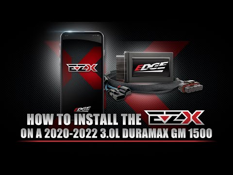 EZX Installation for 2020-2022 3.0L GM Duramax