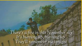 Sleeping with sirens - november lyric