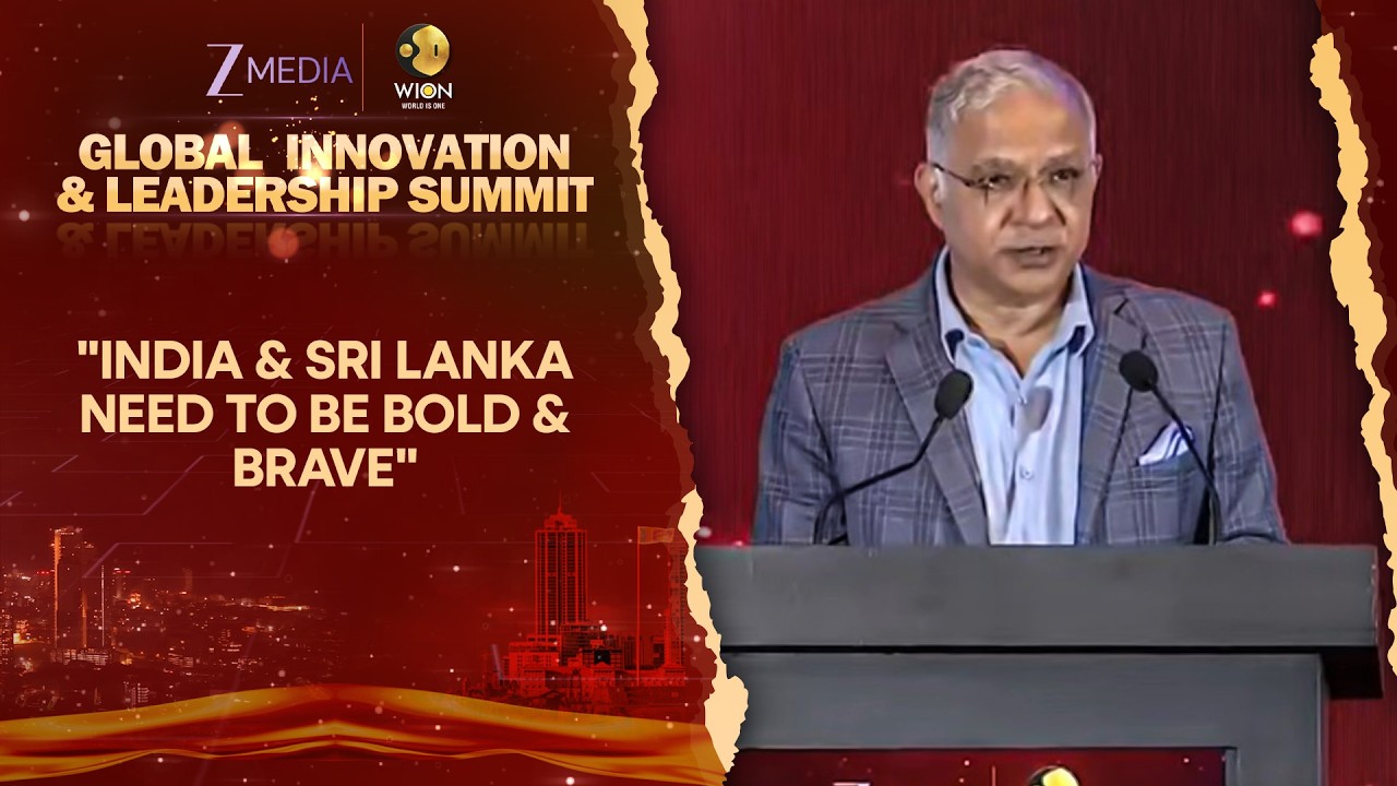 Indian High Commissioner to Sri Lanka Santosh Jha Calls for Infra Development WION Global Summit