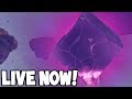 MY REACTION TO CUBE EXPLODING! - FORTNITE BUTTERFLY EVENT