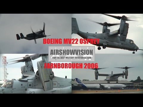 MV-22 OSPREY DEMO - Farnborough 2006 (airshowvision)