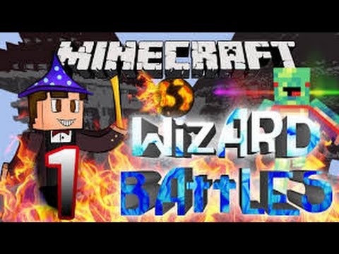 Minecraft Wizard Battles: UNLEASH HELL UPON YOUR ENEMIES!