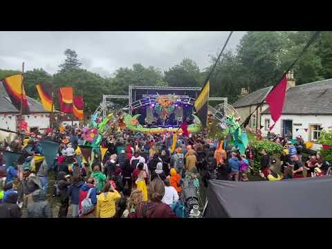 Bohemian Monk Machine live at Kelburn Garden Party 2022