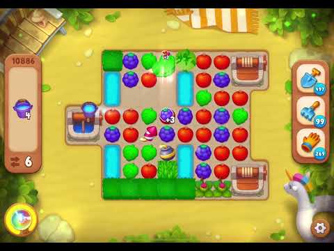 GardenScapes Level 10886 no boosters