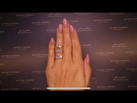 Three Three-Stone Diamond Ring Medley