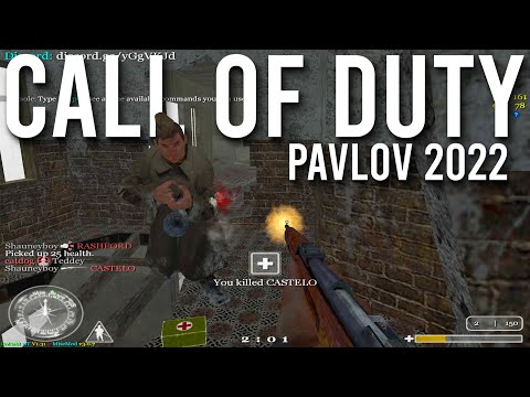 Call of Duty 1 Multiplayer In 2022 Pavlov Gameplay | 4K