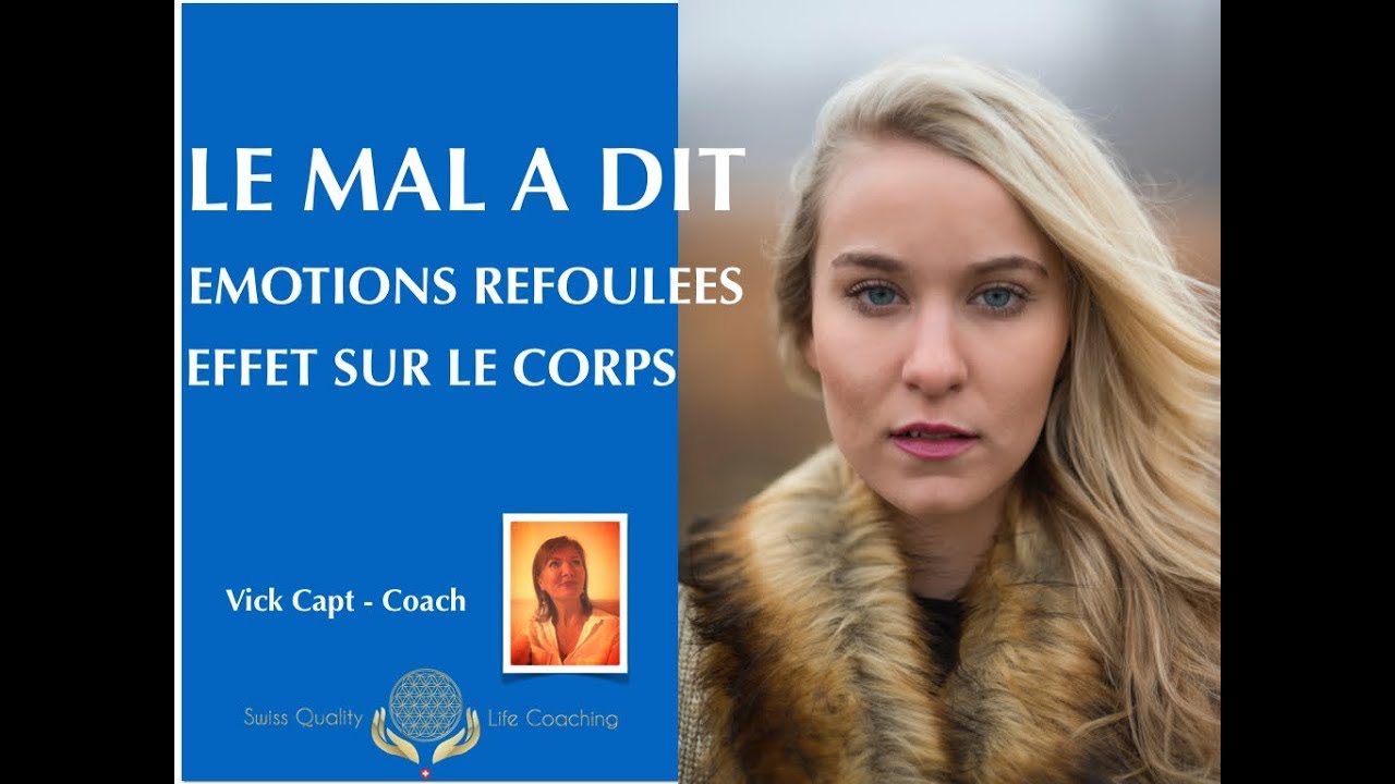 La  relation entre les émotions et les douleurs. Les maux du corps sont les mots de l'âme.