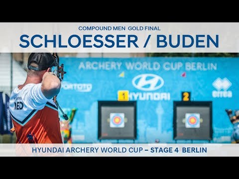 Mike Schloesser v Domagoj Buden – compound men's gold | Berlin 2018 Hyundai Archery World Cup S4