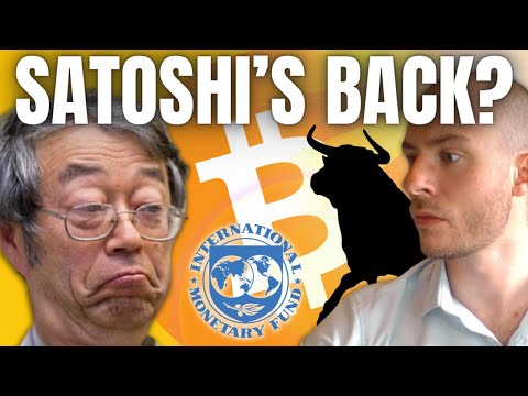 Satoshi's Back!?! Dormant Twitter Account Wakes Up!! MACRO Uncertainty Weights Heavy On Crypto! IMF