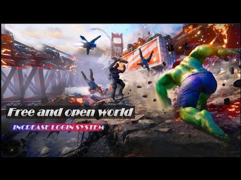 Super City Hero , Crime City Battle Hulk - big hulk monster hero battle city ,  android gameplay .