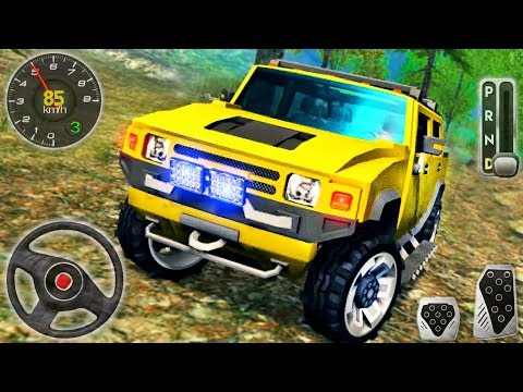 4x4 Offroad Luxury Jeep Driving - Hammer Driver Simulator - Android GamePlay
