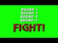 Mortal Kombat 3 Fight Round 1 2 3 4 Green Screen