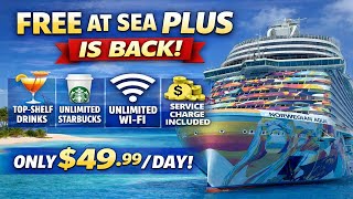Norwegian Cruise Line FREE AT SEA PLUS is BACK! Full Breakdown, Pricing, and What’s Included