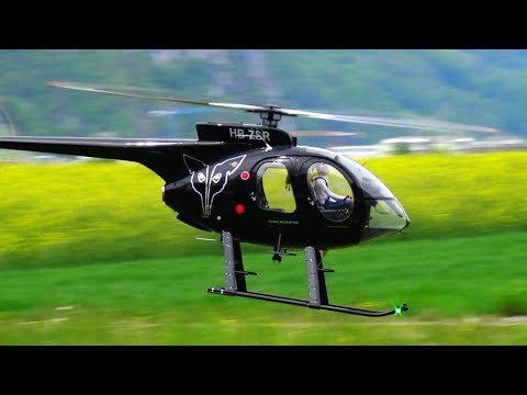 FUCHS HELICOPTER MD-530F SCALE RC MODEL