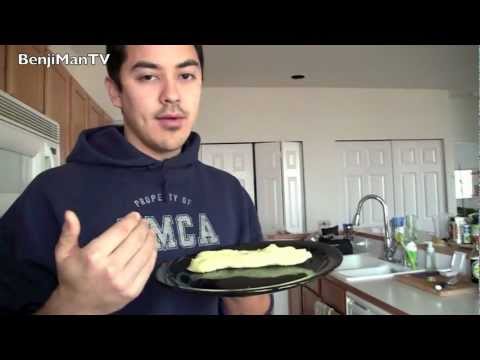 Easy How to make Omelette Video (eggs)- BenjiManTV