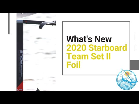 Learn what's new for the 2020 Starboard Team Set II Windsurf Foil.