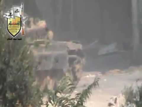 تصدي كتيبة سيف الإسلام لمحاولة قوات النظام اقتحام بلدة زملكا في ريف دمشق