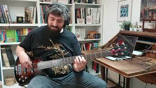 Video thumbnail for Cake - The Distance bass cover by Raphael Ferreira
