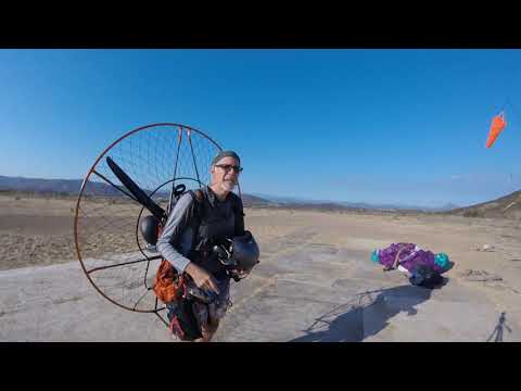 Old Guy Paramotoring-1st flight of the Fly Products Eclipse Atom 80