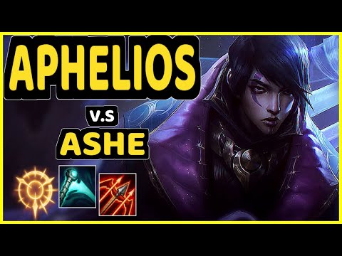 VIPER (APHELIOS) vs ASHE - BOTTOM ADC CHALLENGER GAMEPLAY - KR