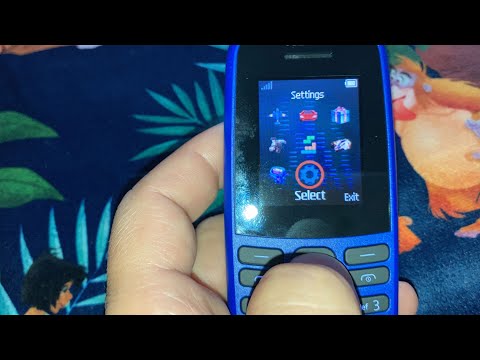 How to Turn Vibration on and off - Nokia 105