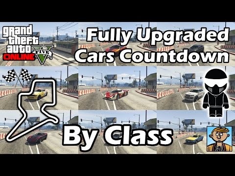 Fastest Vehicles By Class (2016) - Best Fully Upgraded Cars In GTA Online