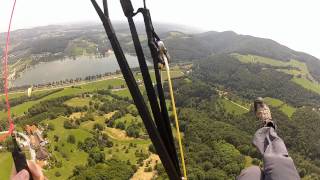 preview picture of video 'Paragleiten Kulm/Stubenberg am See - 27.07.2012'