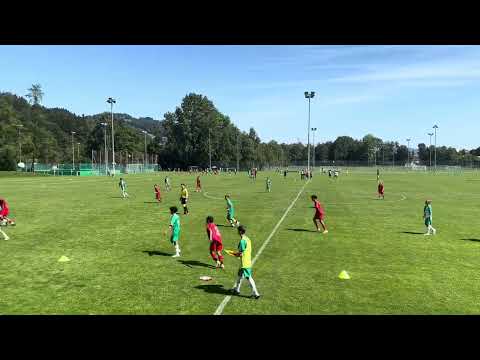 FC St. Gallen FE14 gegen FC Winterthur FE14 Winti 1. Drittel