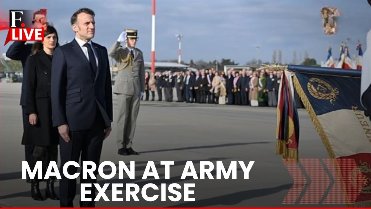 LIVE: French President Emmanuel Macron Observes ORION 26 High-Intensity Military Drill