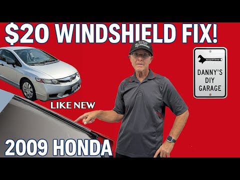 DIY Windshield Molding Replacement – 2009 Honda Civic (8th Gen) | Easy $20 Fix!