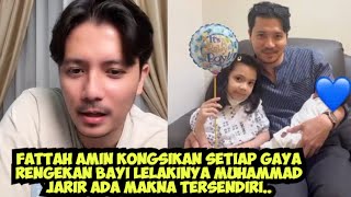 Download lagu RAMAI TERHIBUR BILA FATTAH AMIN KONGSI AKTIVITI SEHARIAN BAYI LELAKINYA JARIR.. mp3