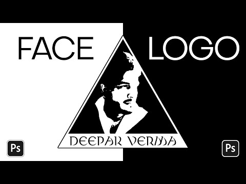 Photoshop Tutorial How to Create a Face Logo