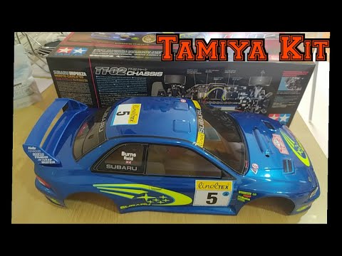 Tamiya Kit 58631 Subaru Impreza 99 Monte Carlo Body Paint and Stickers Slideshow