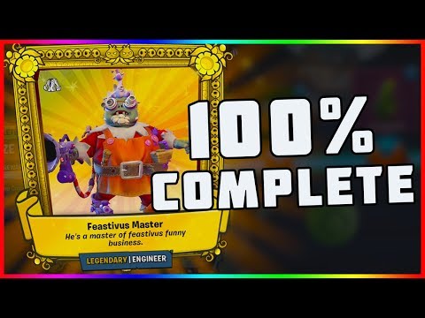 FEASTIVUS 100% COMPLETE | Plants vs Zombies Battle For Neighborville
