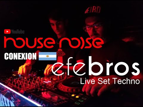 TECHNO LIVE SET for House Noise - Efebros